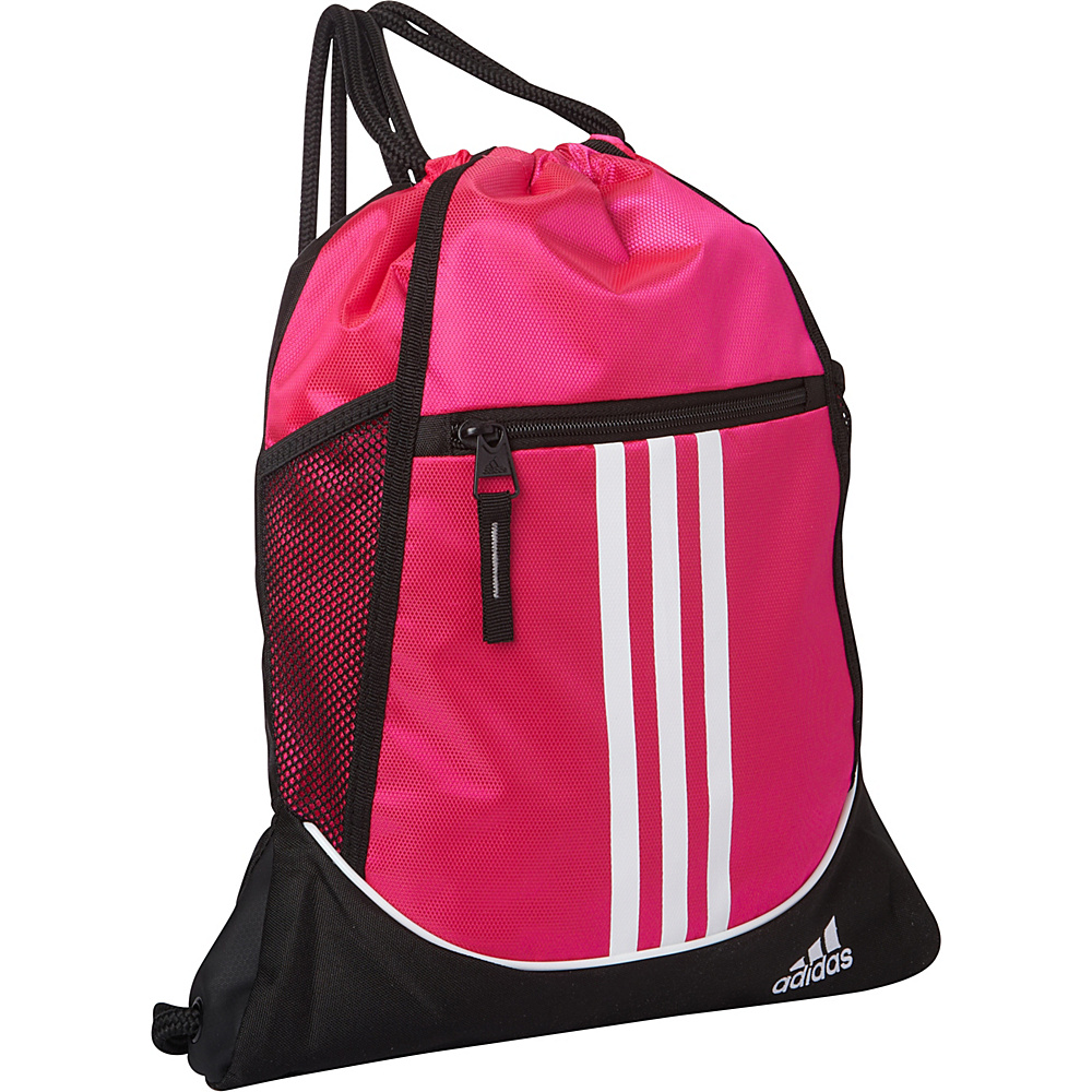 adidas Alliance II Sackpack Shock Pink adidas Everyday Backpacks