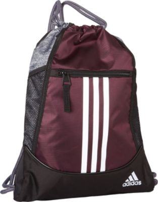 adidas alliance ii sackpack burgundy