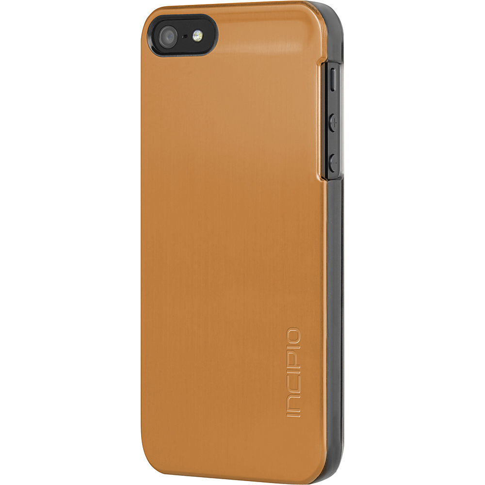 Incipio Feather Shine For iPhone SE 5 5s Metallic Orange Incipio Electronic Cases