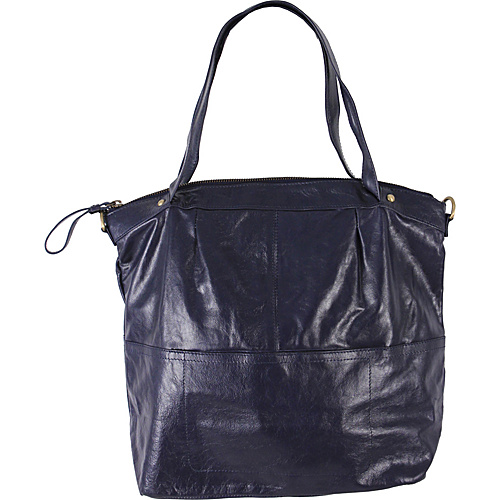 Latico Leathers Martha Satchel Navy - Latico Leathers Leather Handbags