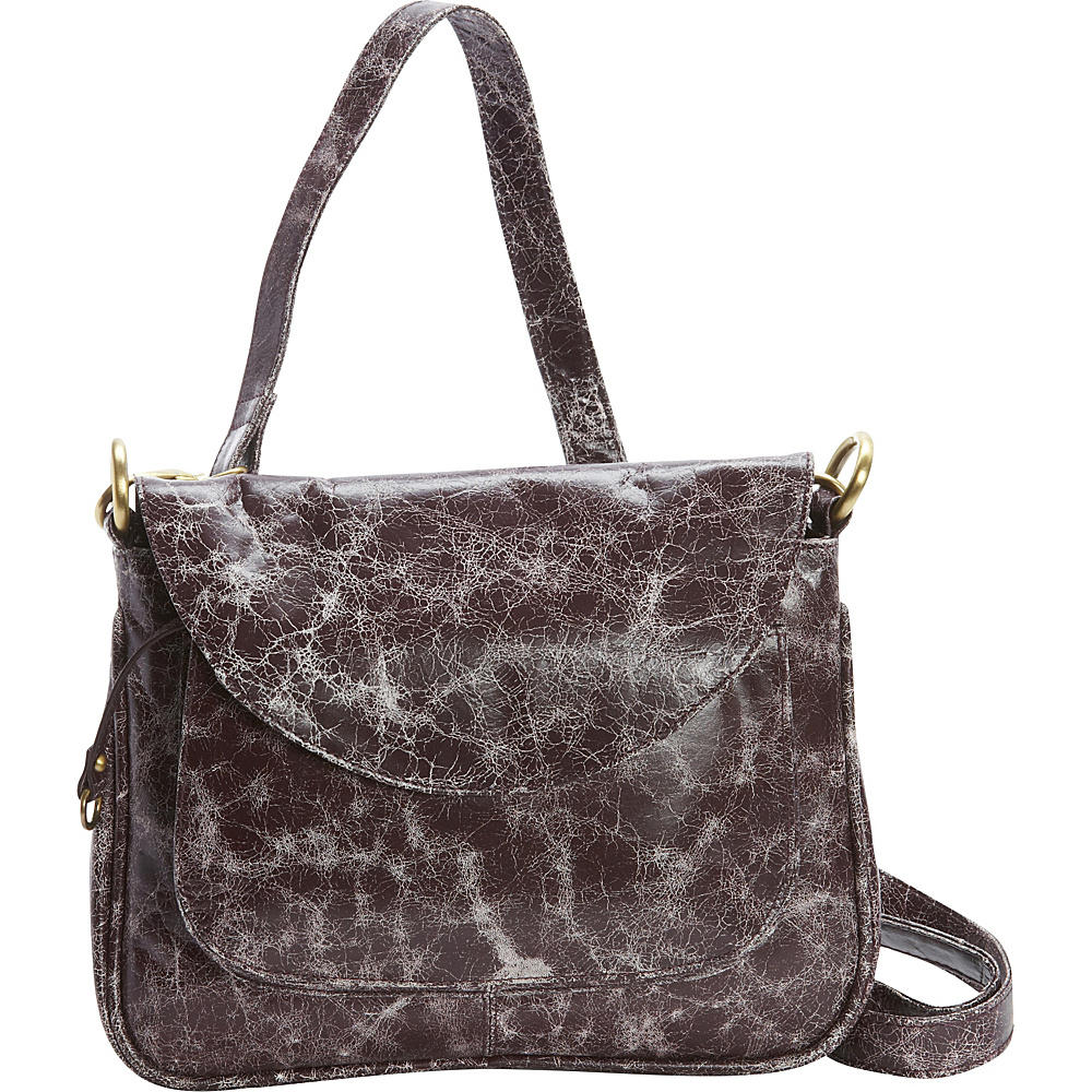 Latico Leathers Sabria Shoulder Bag Astro Purple Latico Leathers Leather Handbags