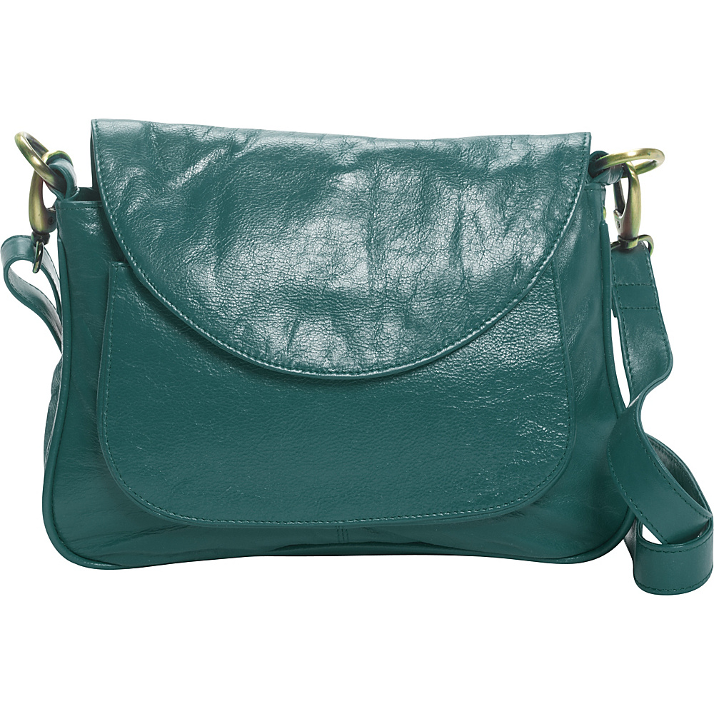 Latico Leathers Sabria Shoulder Bag Jade Latico Leathers Leather Handbags