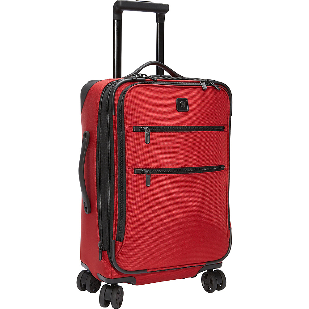 Victorinox Lexicon 22 Dual Caster Carry On Red Victorinox Softside Carry On