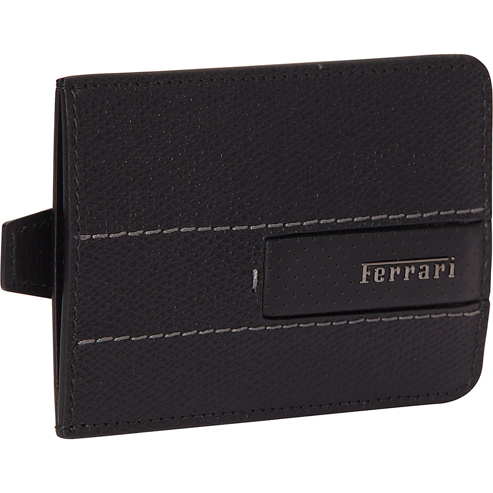 Ferrari Luxury Collection GT Business Card Pouch Blacks Ferrari Luxury Collection Mens Wallets