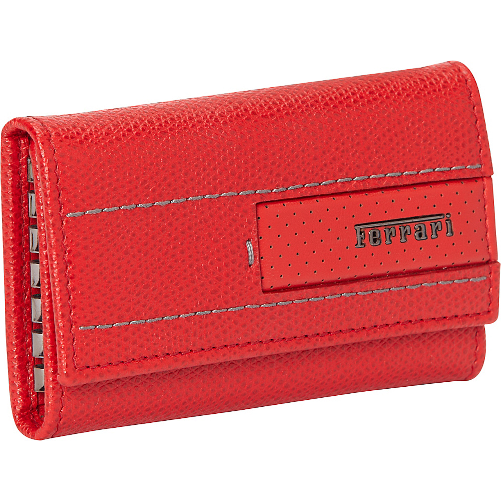 Ferrari Luxury Collection GT Leather 6 k ring Reds Ferrari Luxury Collection Ladies Key Card Coins Cases