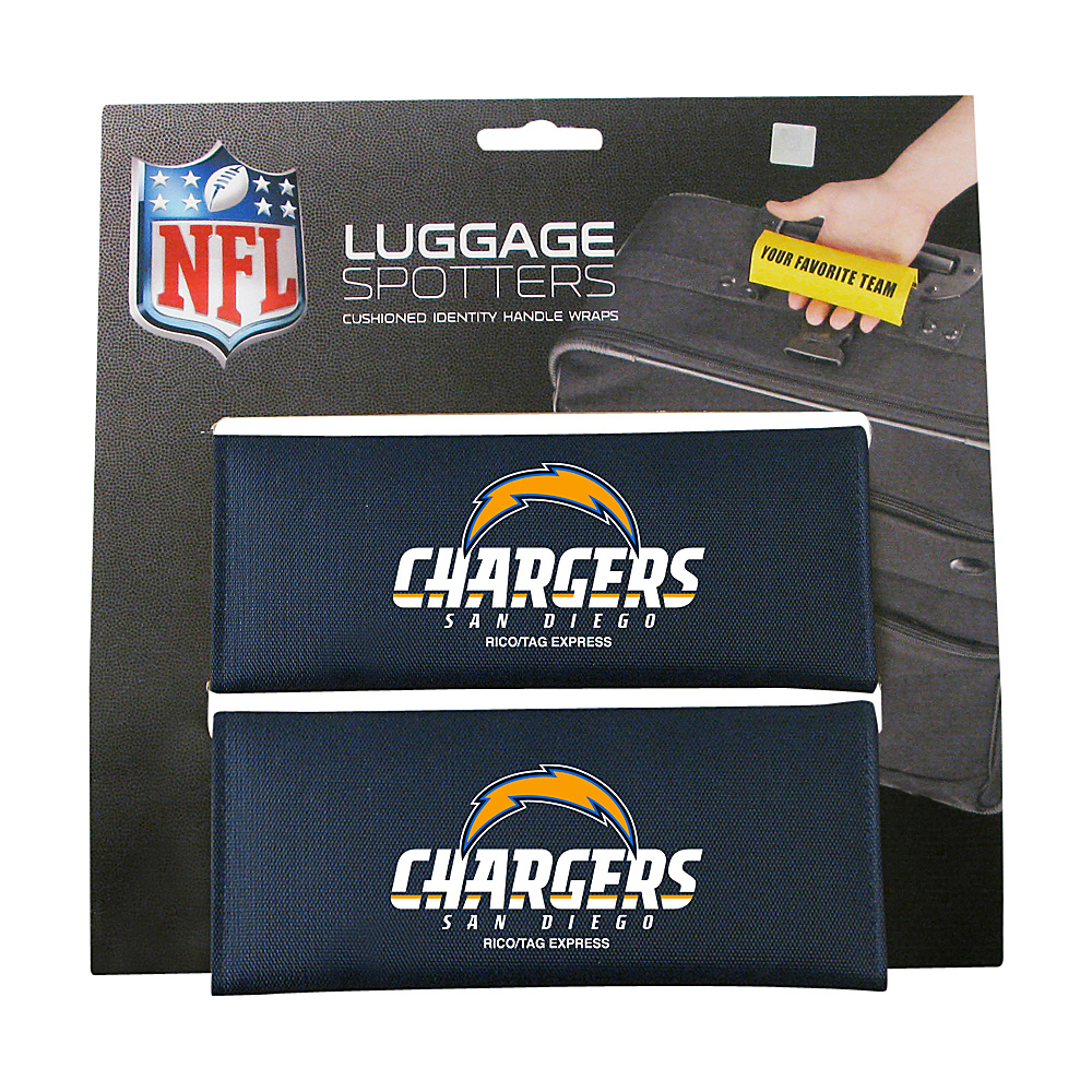 Luggage Spotters NFL San Diego Chargers Luggage Spotter Blue Luggage Spotters Luggage Accessories