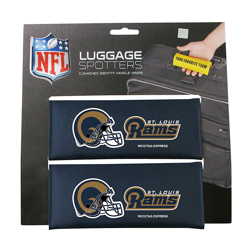 Luggage Spotters NFL St. Louis Rams Luggage Spotter Blue Luggage Spotters Luggage Accessories