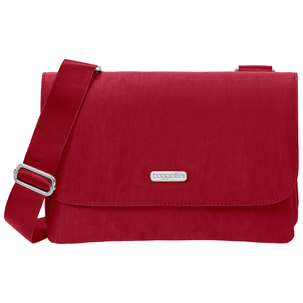 baggallini Venture Crossbody Apple baggallini Fabric Handbags