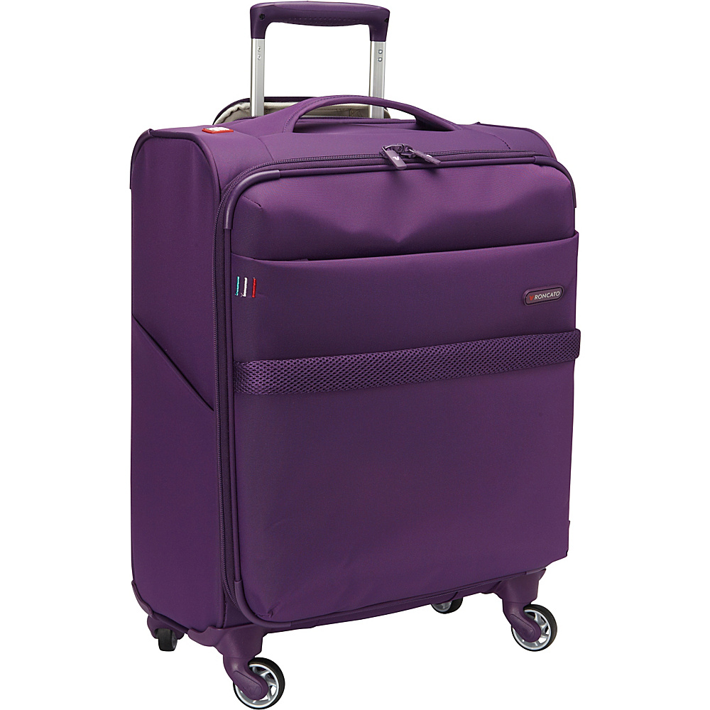 Roncato Venice 22 Carry on Spinner Violet Roncato Small Rolling Luggage