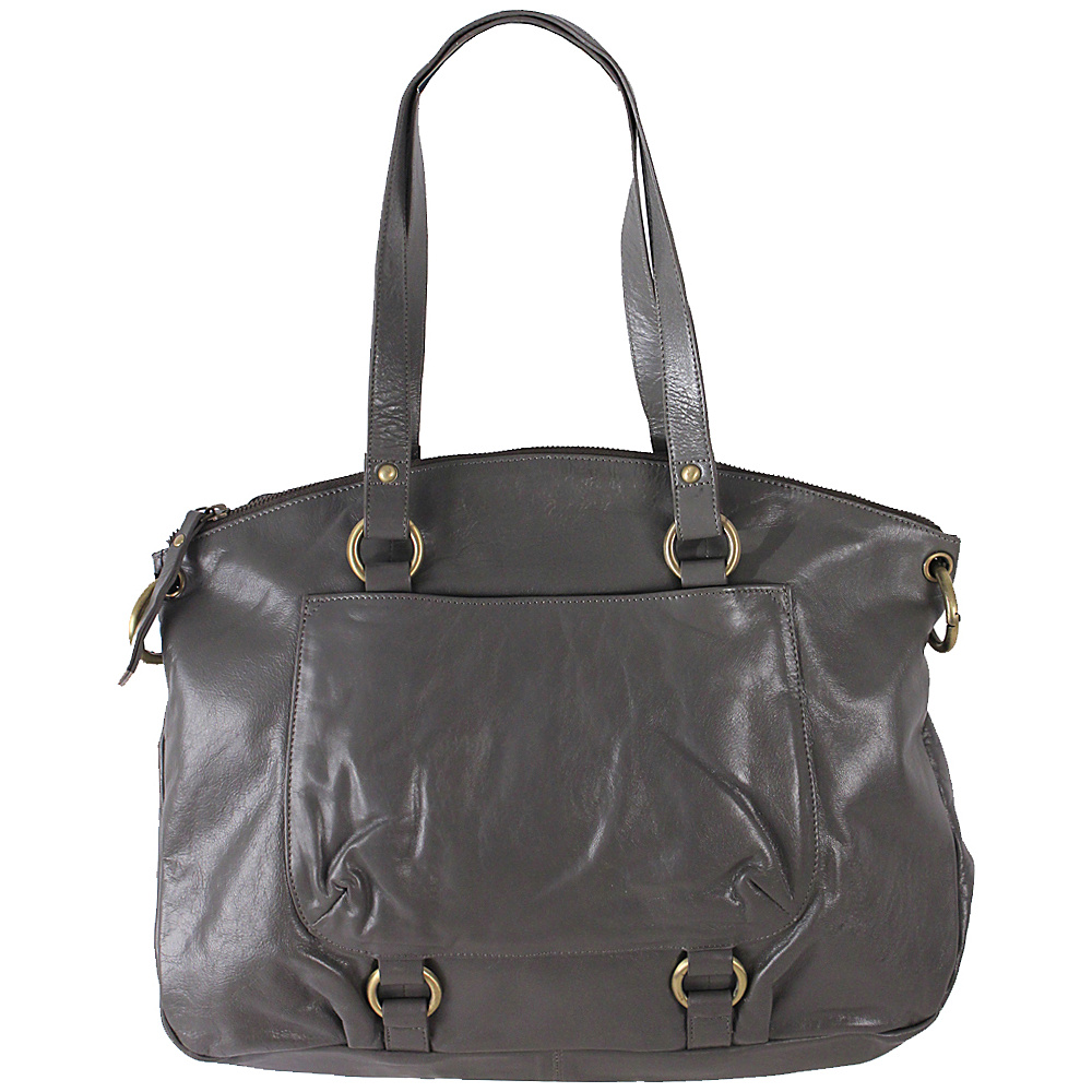 Latico Leathers Yvette Tote Slate Latico Leathers Leather Handbags