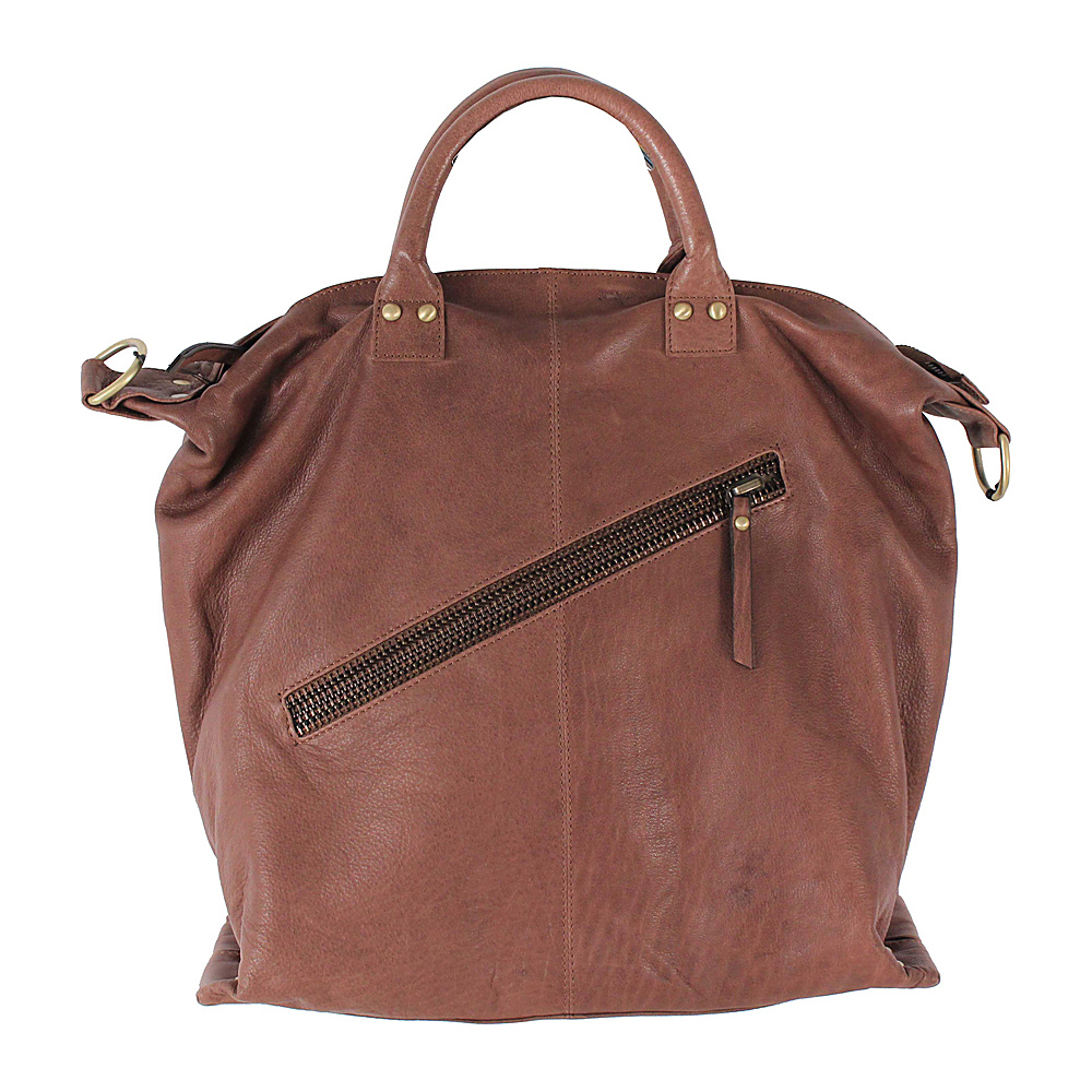 Latico Leathers Michaela Satchel Glove Brown Latico Leathers Leather Handbags