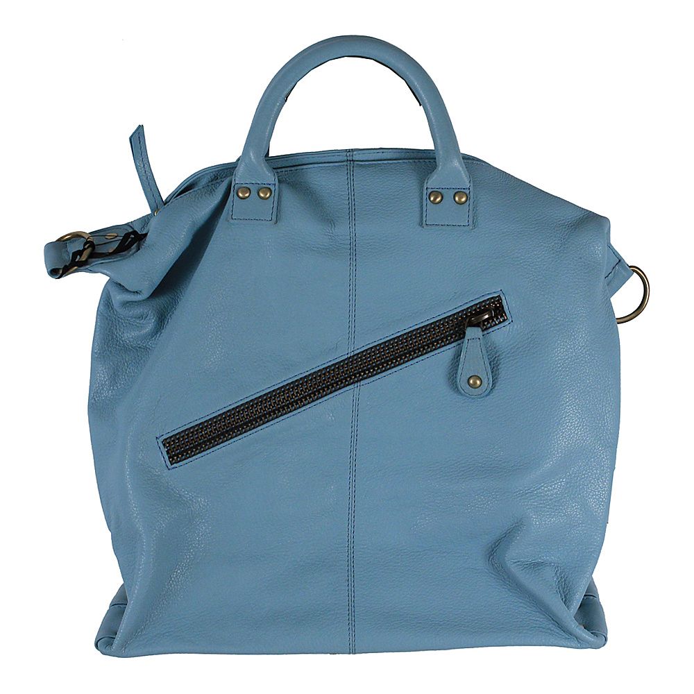 Latico Leathers Michaela Satchel Ocean Latico Leathers Leather Handbags
