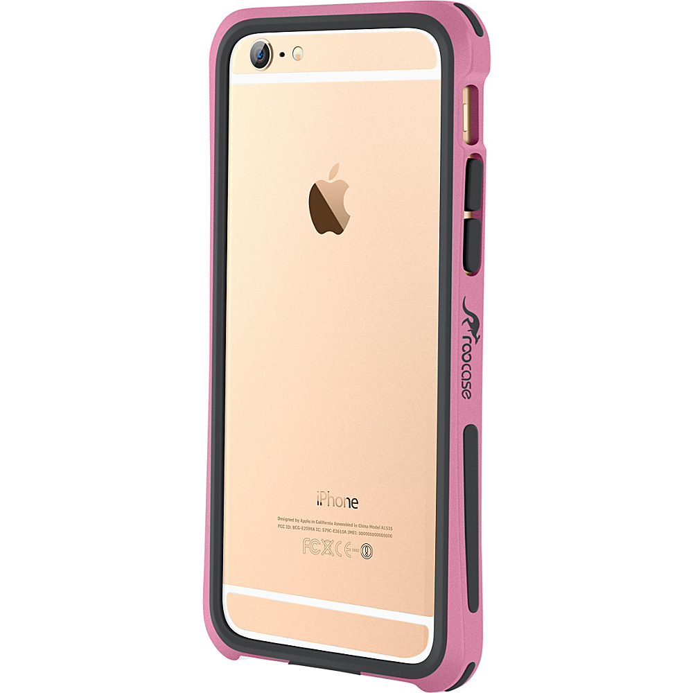 rooCASE Ultra Slim Fit Linear Bumper Case Cover for iPhone 6 6s 4.7 Pink rooCASE Electronic Cases