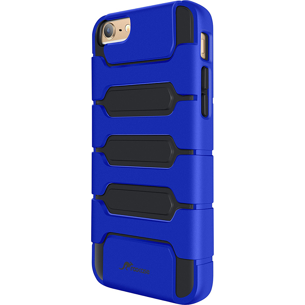 rooCASE Slim Fit XENO Armor Hybrid TPU PC Case Cover for iPhone 6 6s 4.7 Dark Blue rooCASE Electronic Cases