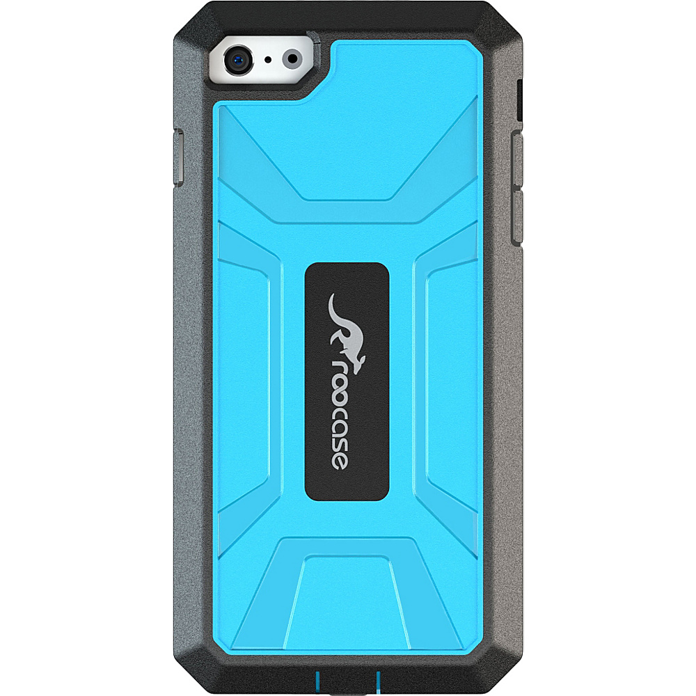 rooCASE KAPSUL PC TPU Hybrid Armor CoverCase for iPhone 6 6s Plus 5.5 inch Blue rooCASE Personal Electronic Cases