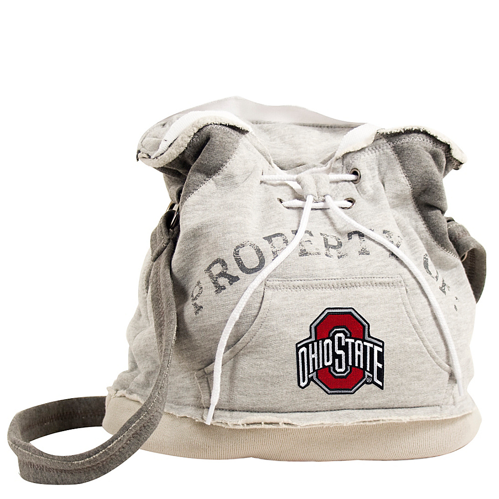 Littlearth Hoodie Shoulder Bag Big Ten Teams Ohio State University Littlearth Fabric Handbags