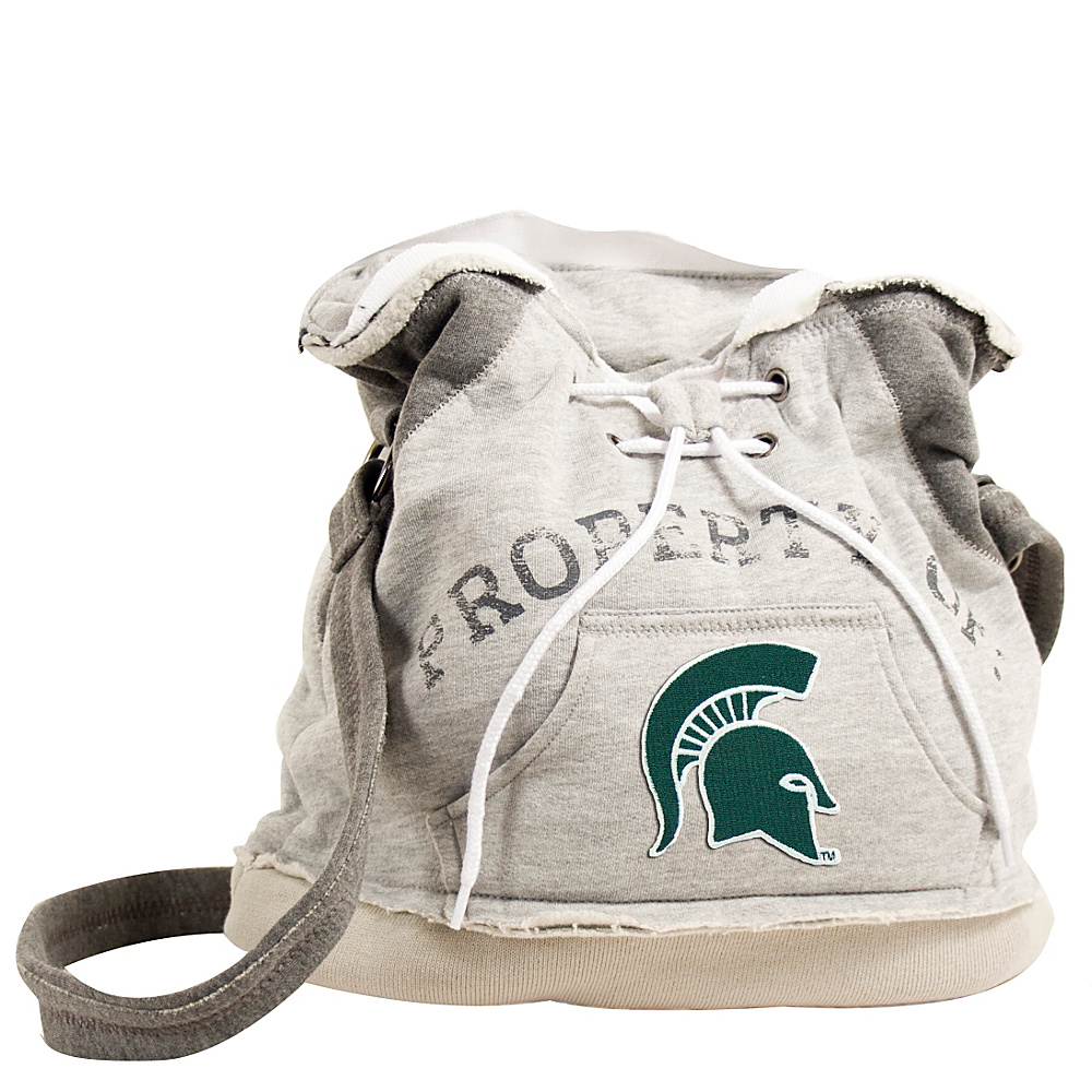 Littlearth Hoodie Shoulder Bag Big Ten Teams Michigan State University Littlearth Fabric Handbags