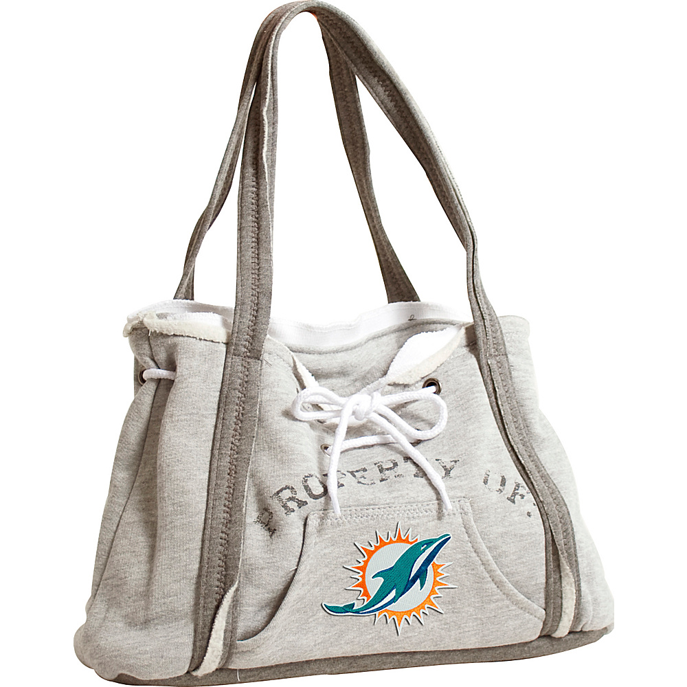 Littlearth Hoodie Purse NFL Teams Miami Dolphins Littlearth Fabric Handbags