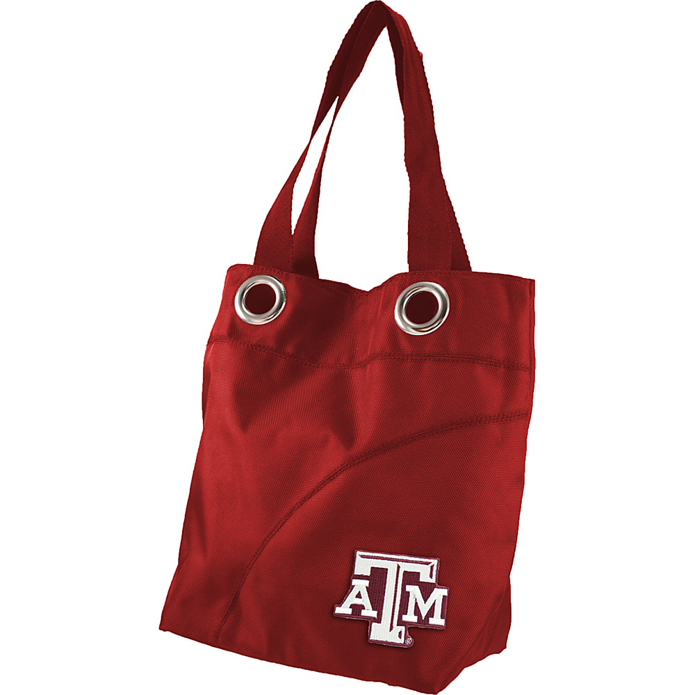 Littlearth Color Sheen Tote SEC Teams Texas A M University Littlearth Fabric Handbags
