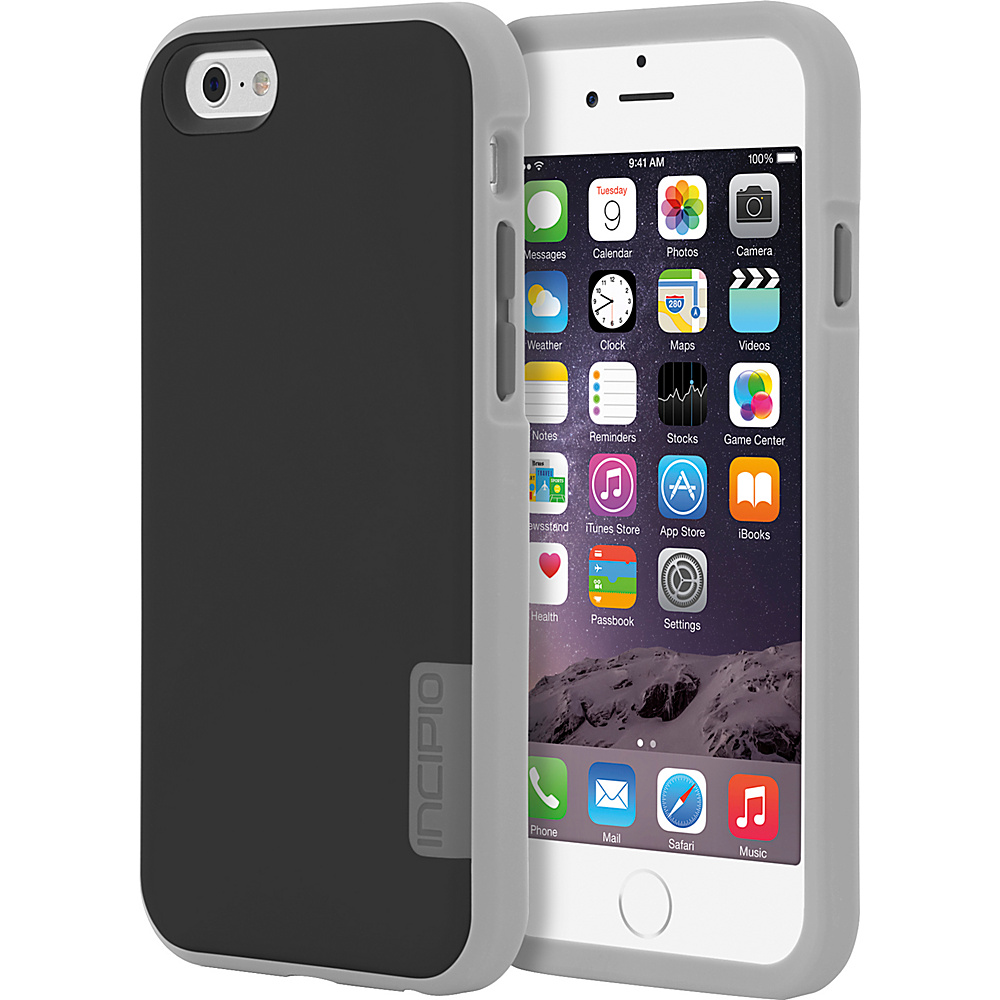 Incipio Phenom iPhone 6 6s Case Black Black Gray Incipio Electronic Cases