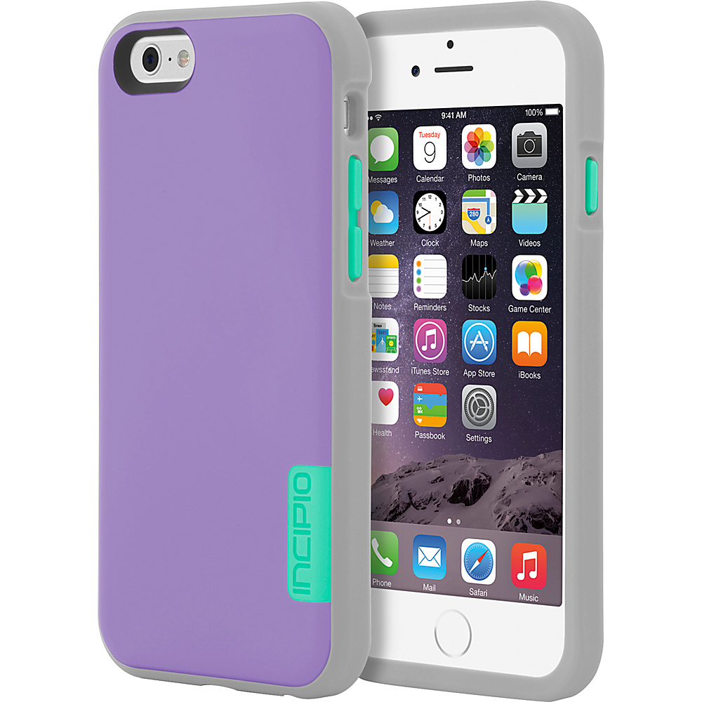 Incipio Phenom iPhone 6 6s Case Purple Gray Turquoise Incipio Electronic Cases