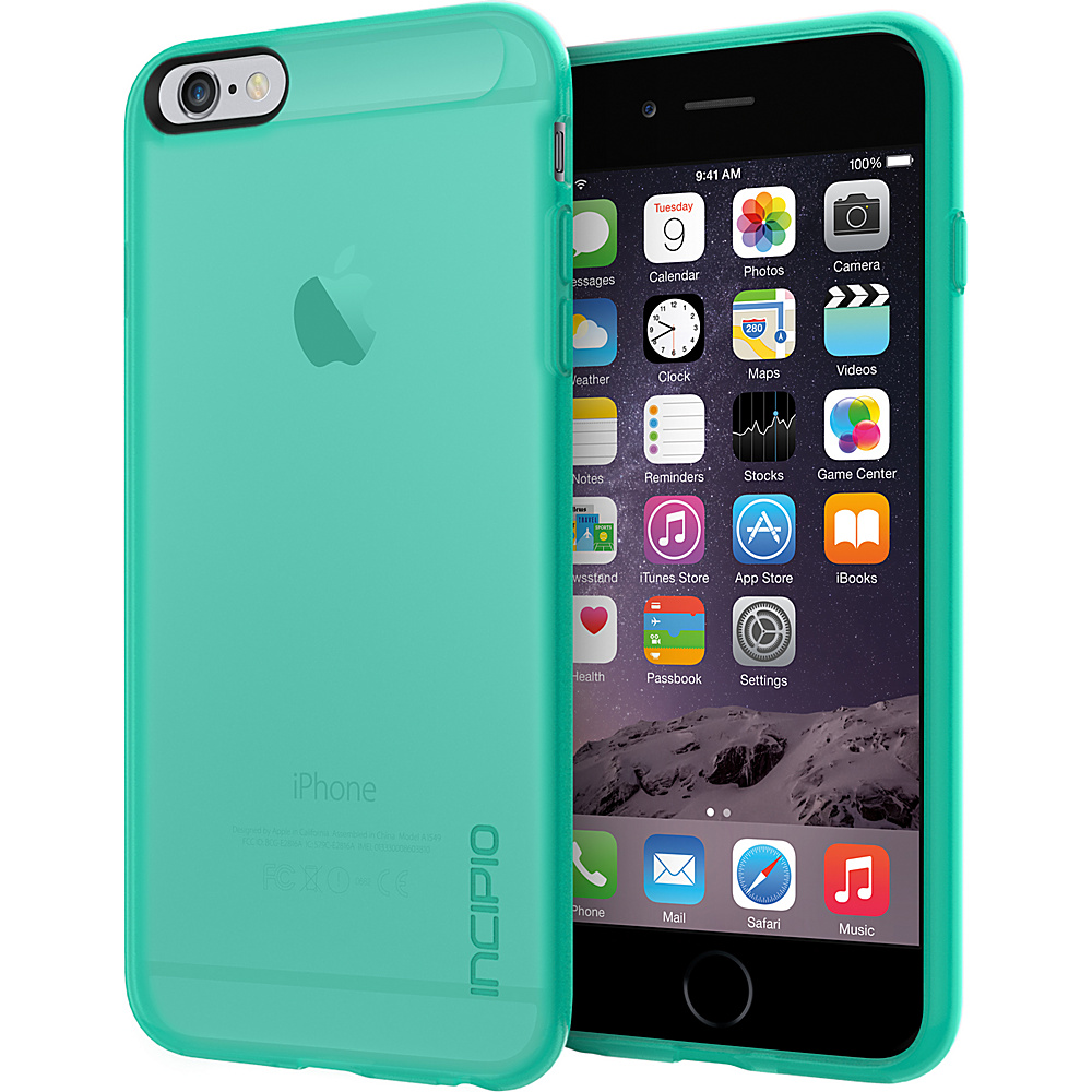 Incipio NGP for iPhone 6 6s Plus Case Translucent Teal Incipio Electronic Cases