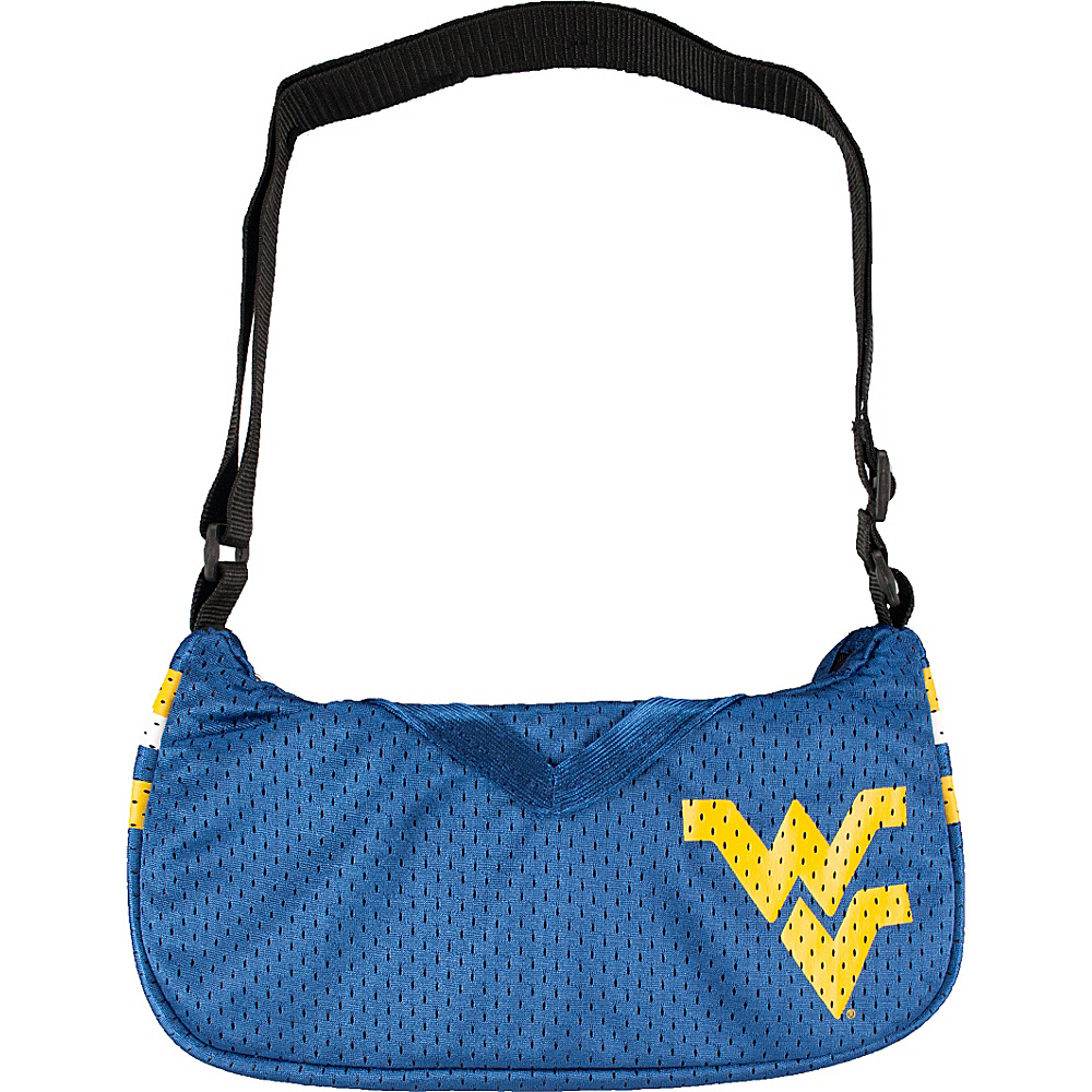 Littlearth Team Jersey Purse Big 12 Teams West Virginia University Littlearth Fabric Handbags