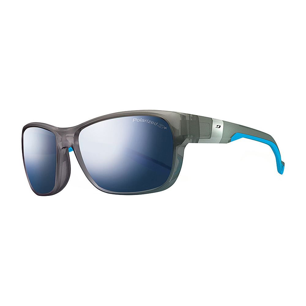 Julbo Coast Sunglasses with Polar Lenses Transparent Grey Blue Julbo Sunglasses