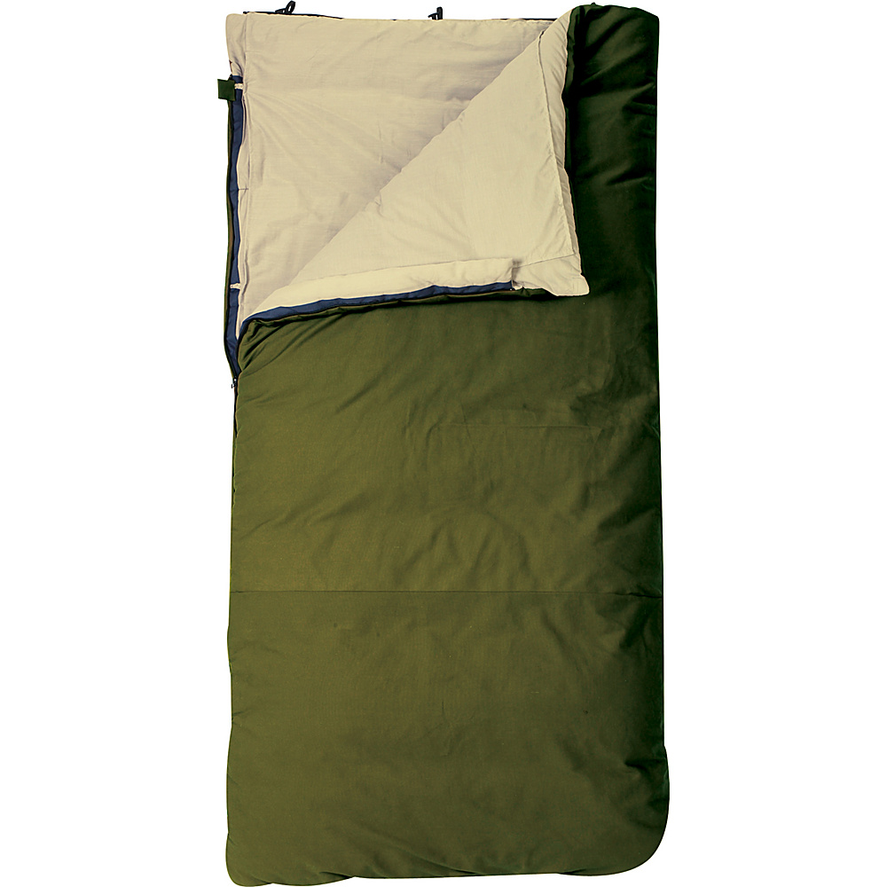 Slumberjack Country Squire 20 Degree Long Right Hand Sleeping Bag Forest green Slumberjack Outdoor Accessories
