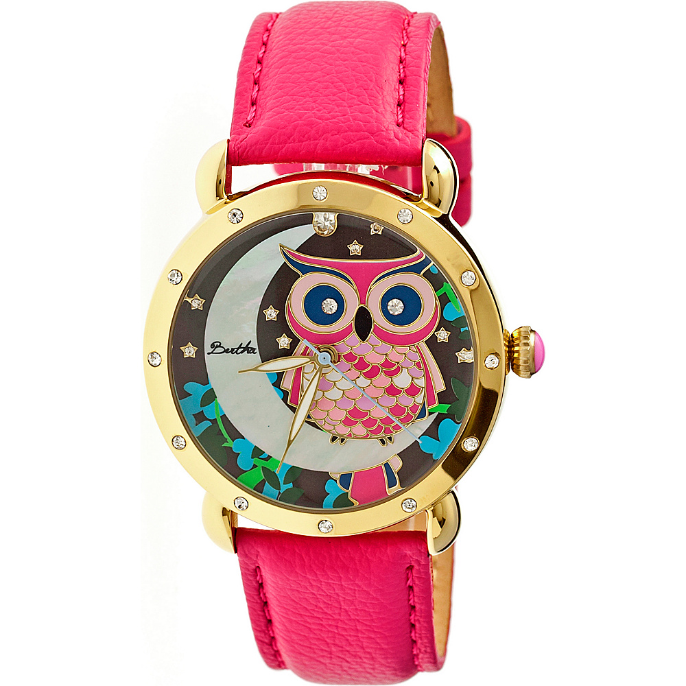 Bertha Watches Ashley Watch Hot Pink Multicolor Bertha Watches Watches