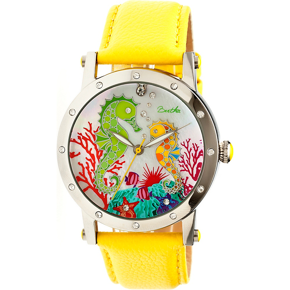 Bertha Watches Morgan Watch Yellow Multicolor Bertha Watches Watches