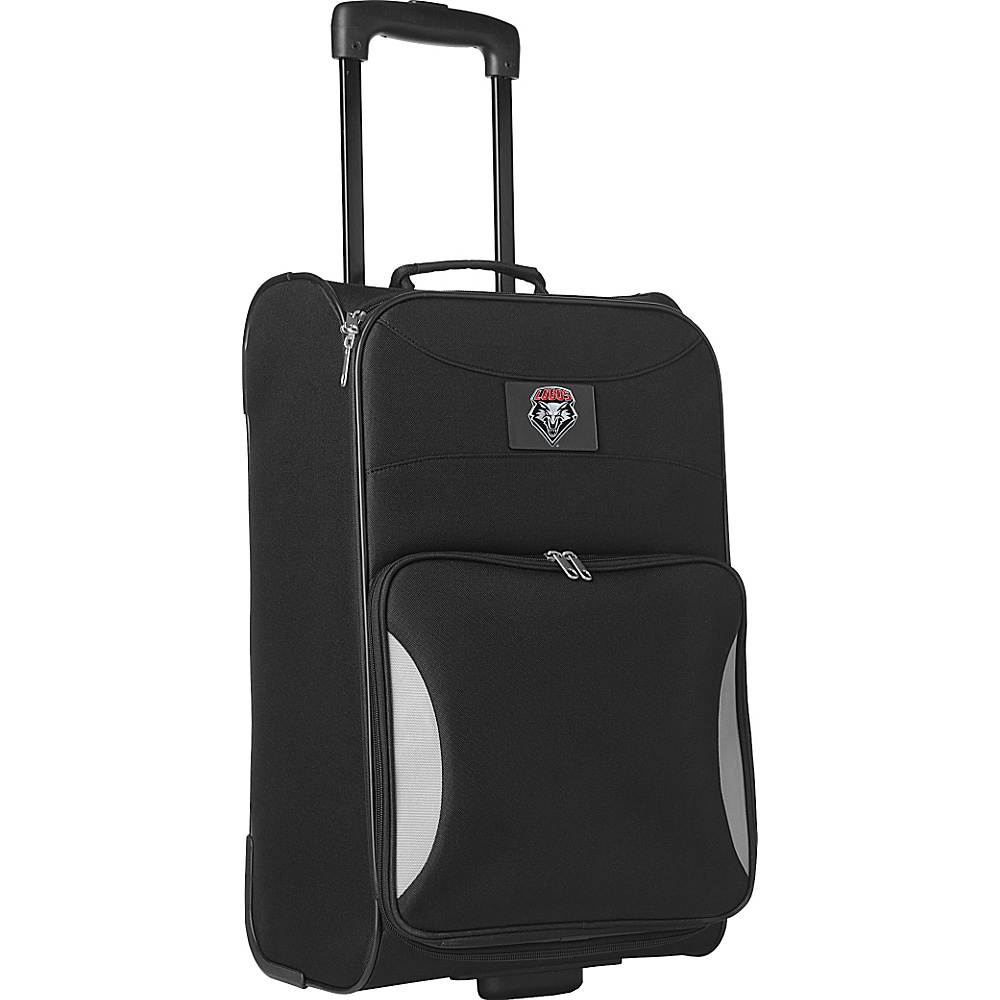 Denco Sports Luggage NCAA 21 Steadfast Upright Carry on University of New Mexico Lobos Denco Sports Luggage Small Rolling Luggage