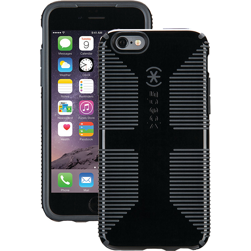 Speck iPhone 6 6s 4.7 Candyshell Grip Case Black Slate Gray Speck Electronic Cases