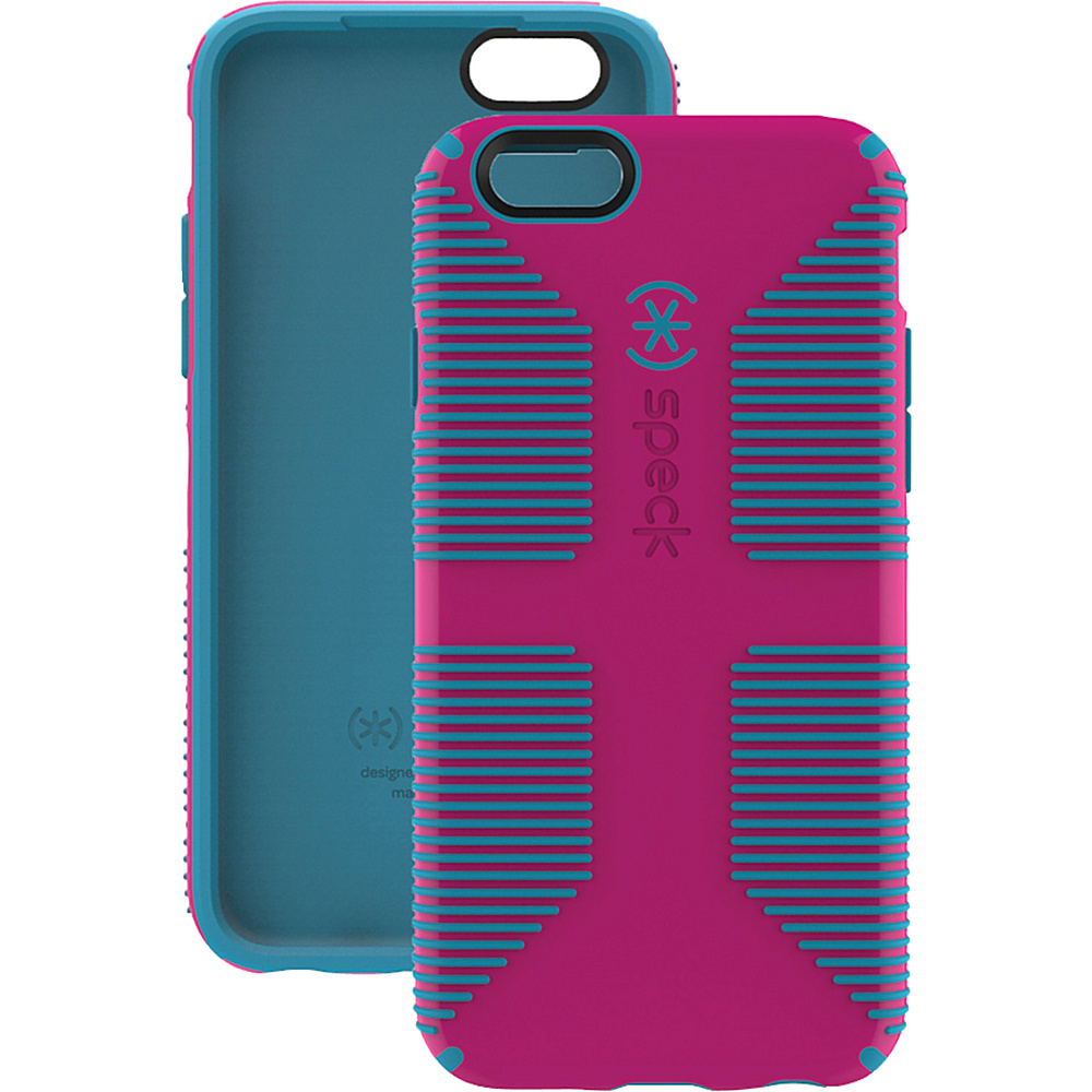 Speck iPhone 6 6s 4.7 Candyshell Grip Case Lipstick Pink Jay Blue Speck Electronic Cases