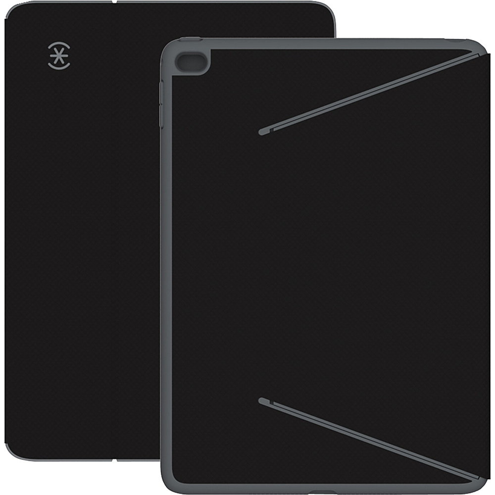 Speck iPad Air 2 Durafolio Black Slate Gray Black Speck Laptop Sleeves