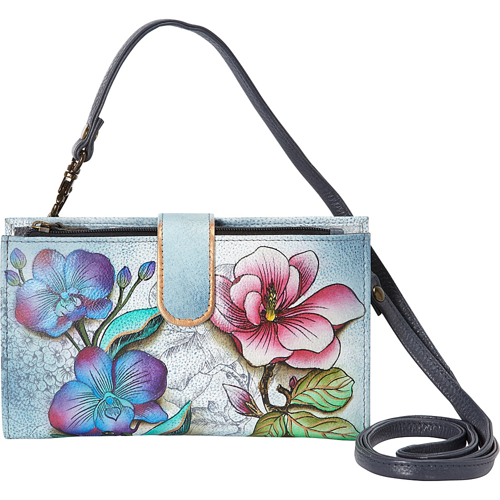 Anuschka Large Smart Phone Case Wallet Floral Fantasy FFY Anuschka Women s Wallets