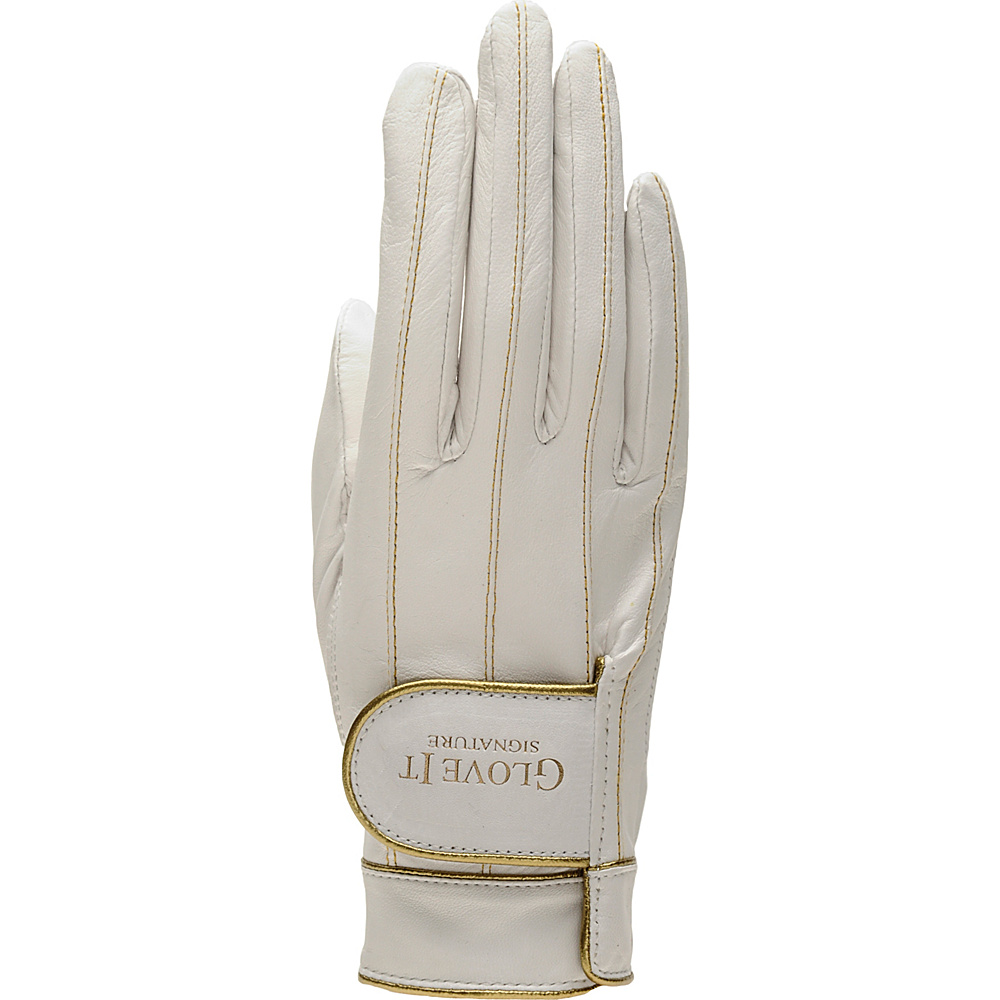 Glove It Women s Signature Park Avenue Golf Glove White Medium Right Hand Glove It Sports Accessories