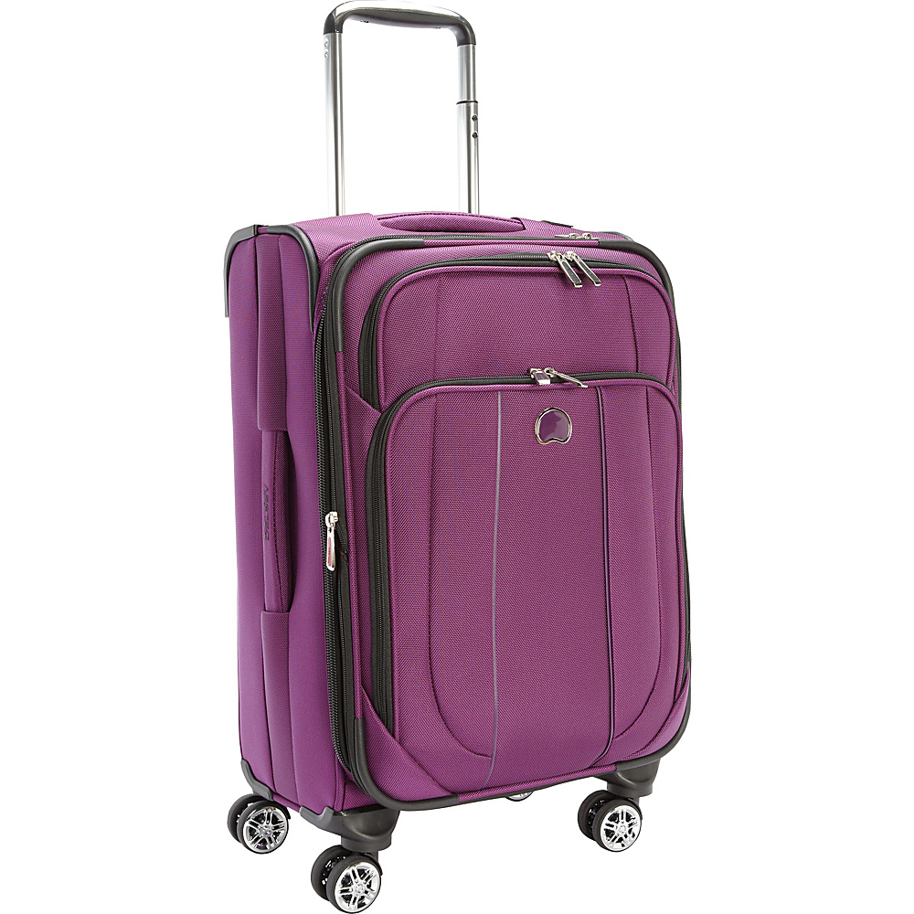 Delsey Helium Cruise Exp. Trolley Purple Delsey Softside Carry On