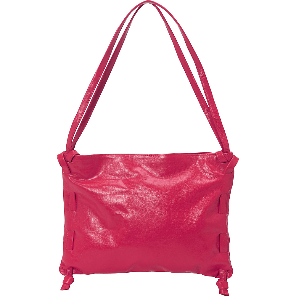 Latico Leathers Darby Shoulder Bag Fuchsia Latico Leathers Leather Handbags