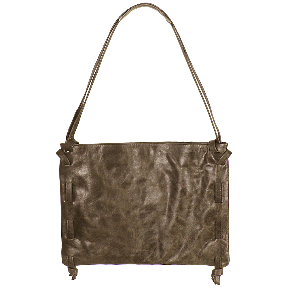 Latico Leathers Darby Shoulder Bag Crunch Olive Latico Leathers Leather Handbags