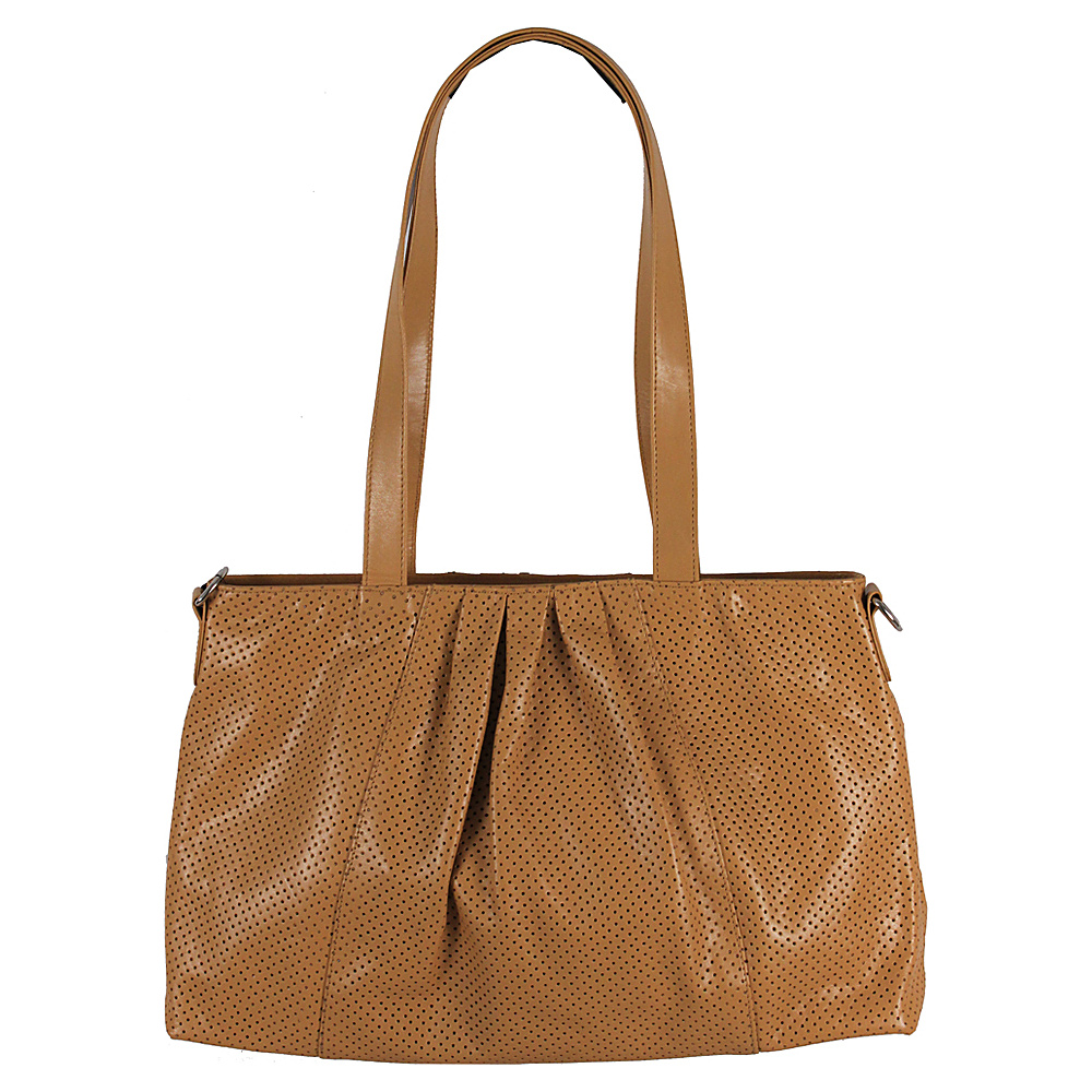 Latico Leathers Regan Shoulder Bag Tan Latico Leathers Leather Handbags