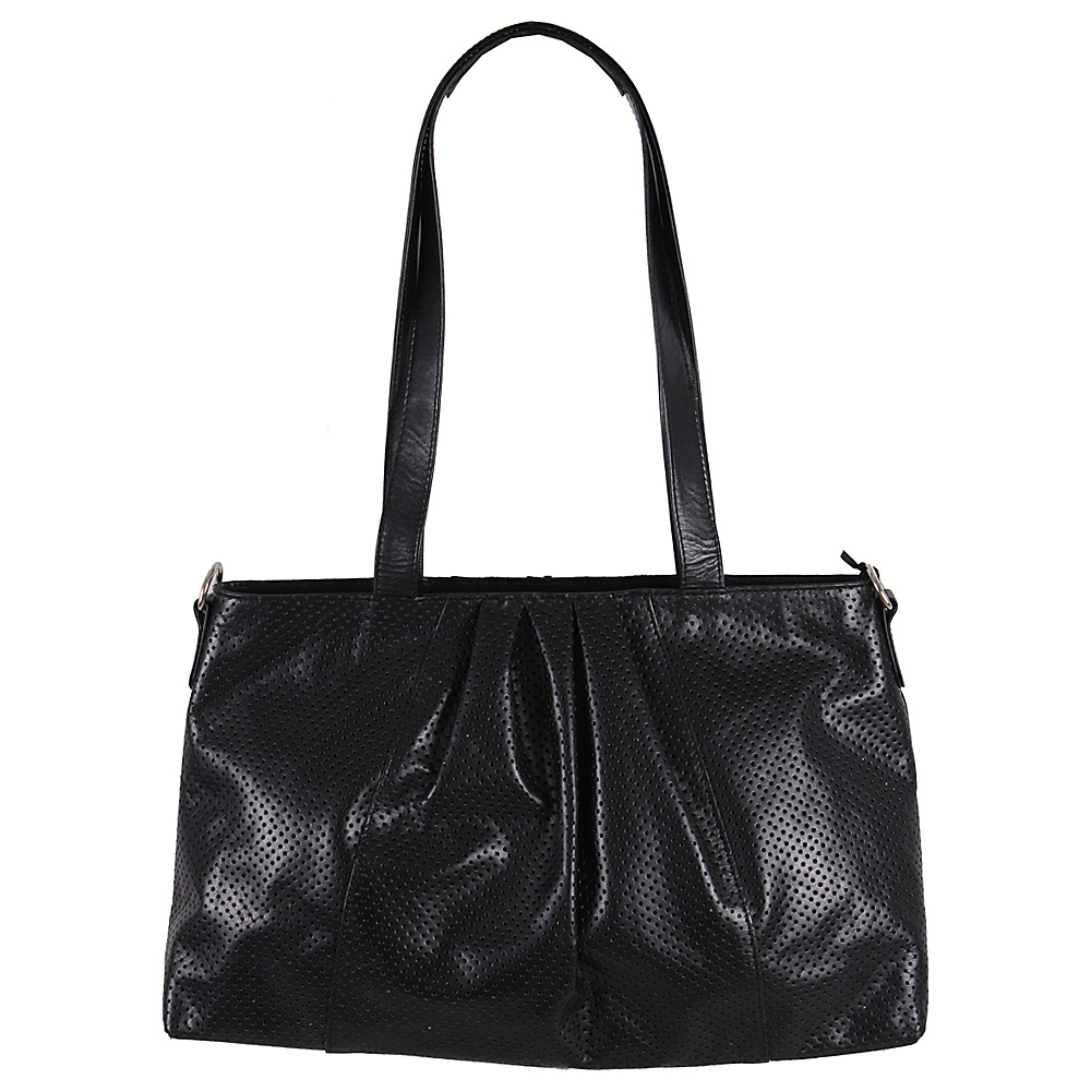 Latico Leathers Regan Shoulder Bag Black Latico Leathers Leather Handbags
