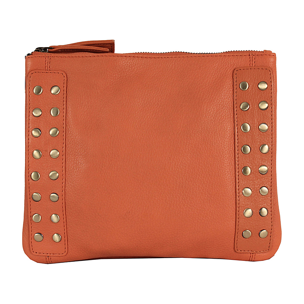 Latico Leathers Bleecker Crossbody Orange Latico Leathers Leather Handbags