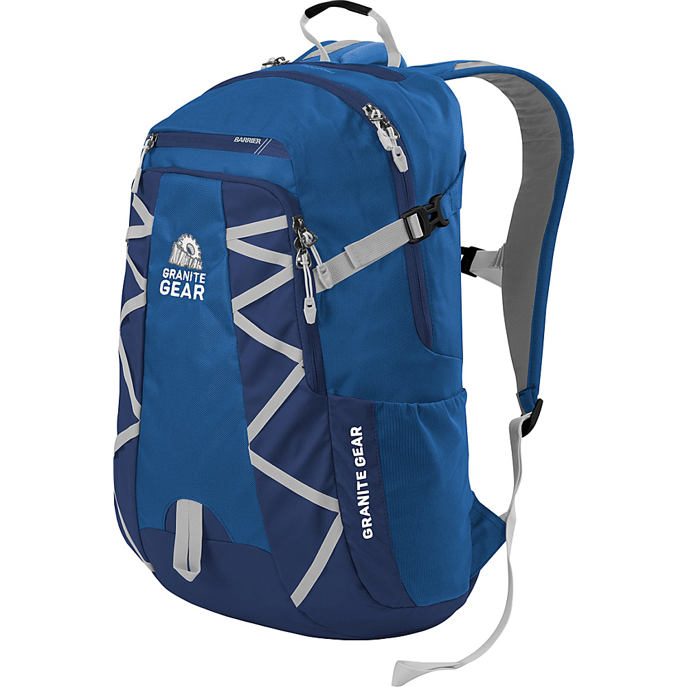 Granite Gear Manitou Backpack Enamel Blue Midnight Blue Chromium Granite Gear School Day Hiking Backpacks