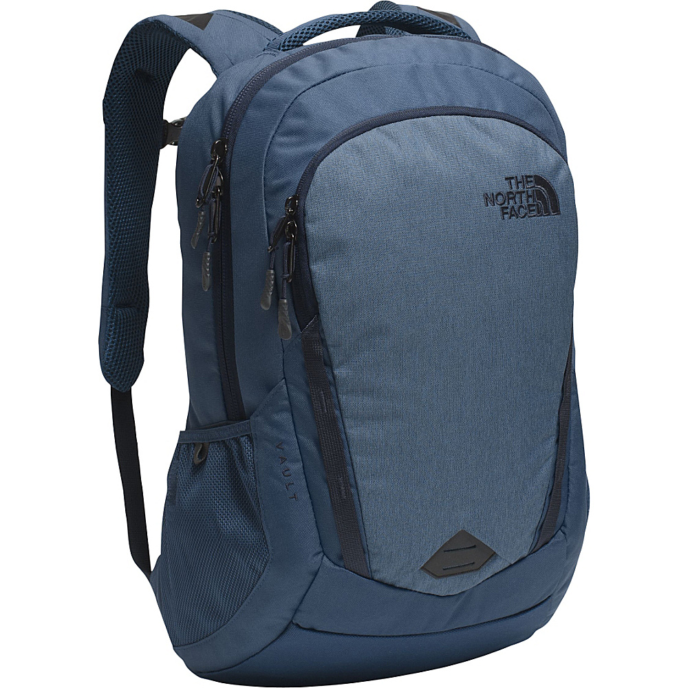 The North Face Vault Laptop Backpack Shady Blue Heather Urban Navy The North Face Business Laptop Backpacks