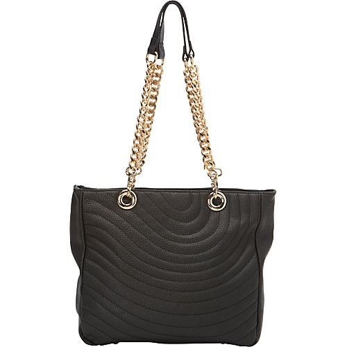 Tiffany & Fred Randy Shoulder Bag Black - Tiffany & Fred Leather Handbags