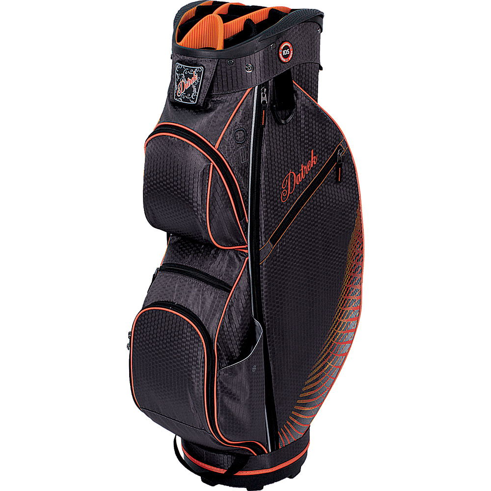 Datrek CB Lite Cart Bag Slate Orange Datrek Golf Bags