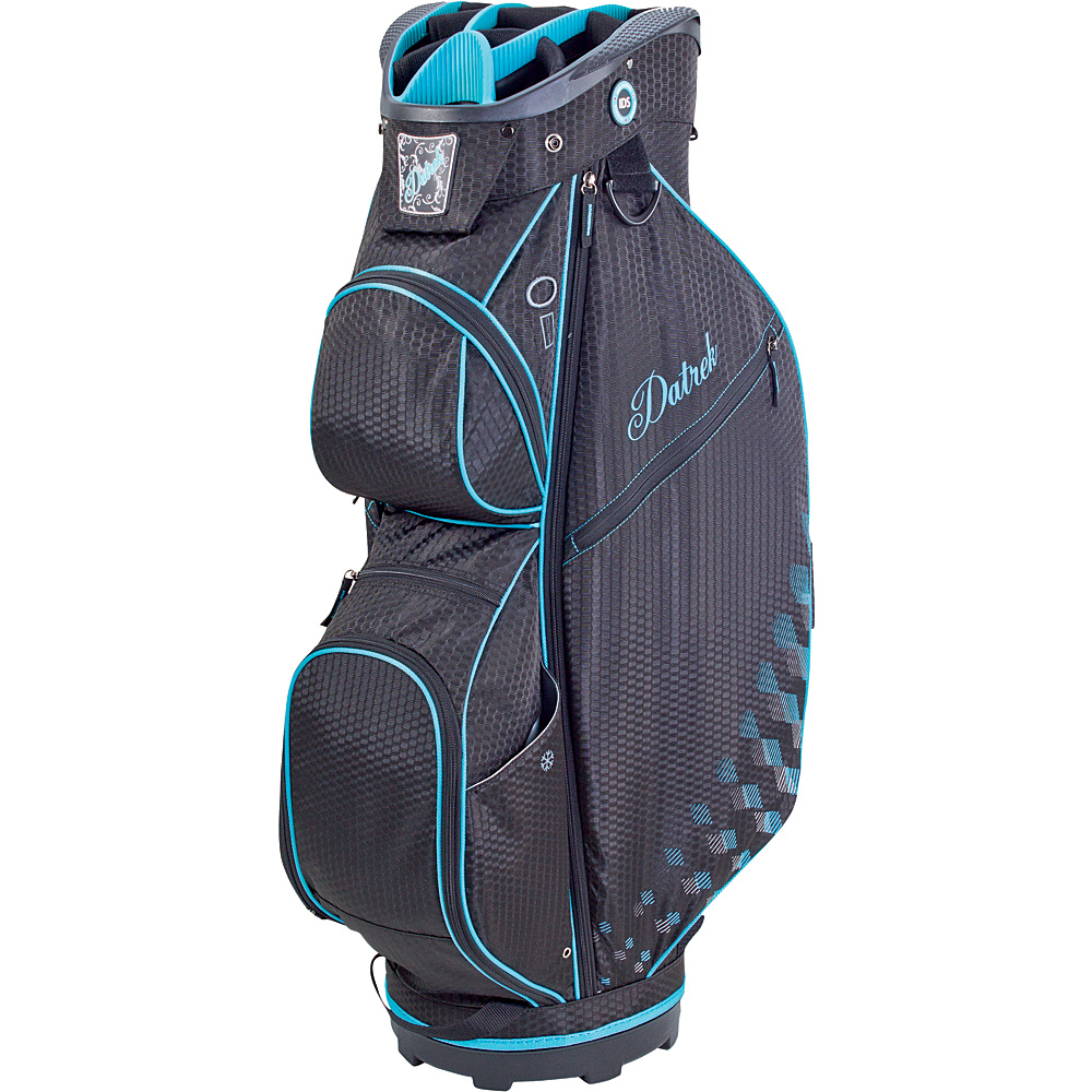 Datrek CB Lite Cart Bag Black Turquoise Datrek Golf Bags