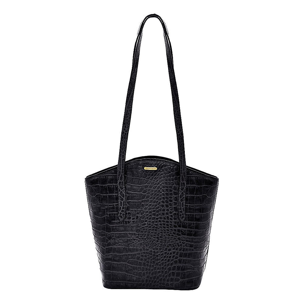 Hidesign Classic Bonn Handbag Black Hidesign Leather Handbags