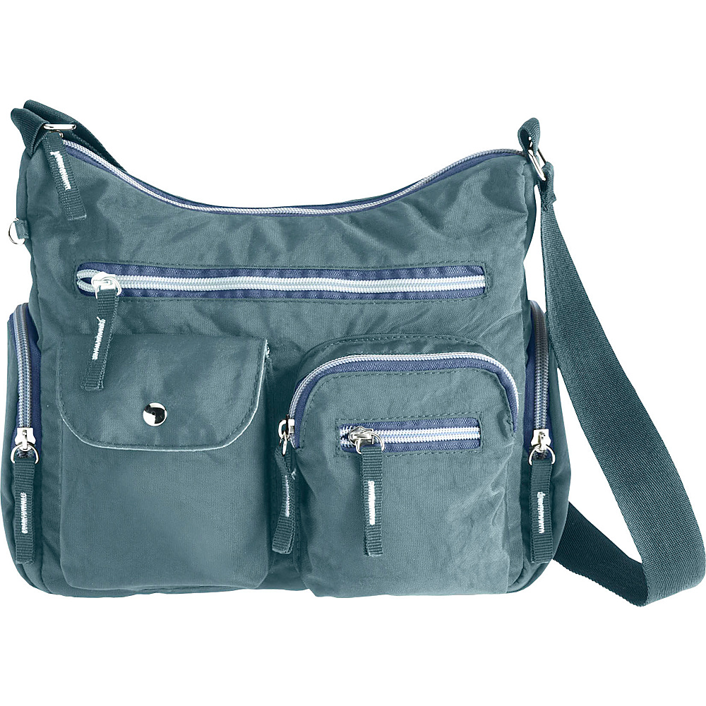 High Road AnyDay Pocket Satchel Travel Bag Slate High Road Fabric Handbags